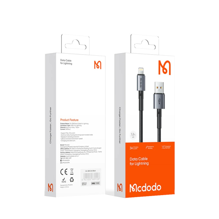 Picture of Mcdodo Data Cable for lightning - 1.2M Black