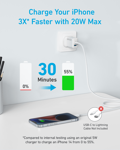 Picture of Anker 2- Port High - Speed Charger - White 20W